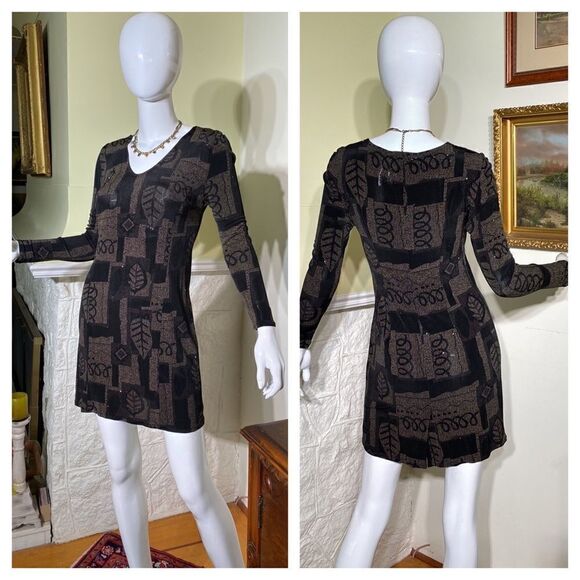 Jillian Welch Victoria Designer LBD Mini Dress - Picture 1 of 16